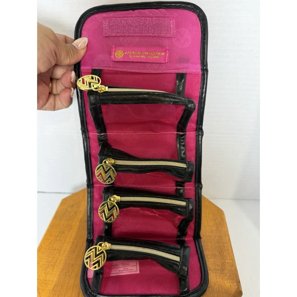 Macbeth Collection‎ Margaret Josephs Floral Travel Jewelry Organizer Roll Case